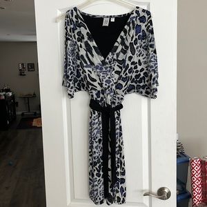 Designer Animal Print Dress